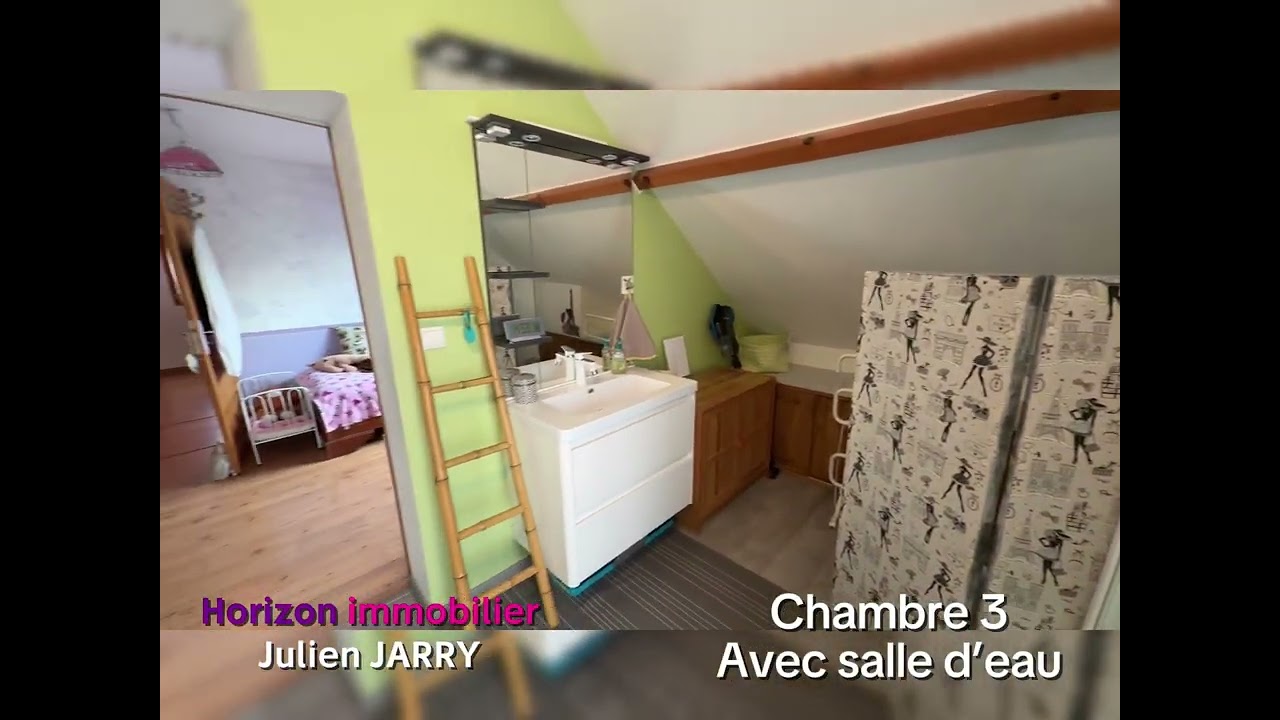 Maison à GOUSSAINVILLE de 87m2 avec un terrain de 500m2. En bonus un Atelier de 75m2