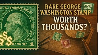 1 Cent George Washington Green Stamp Value 2025 | Rare U.S. Stamp Worth Thousands?