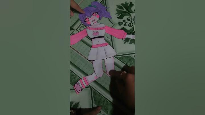 búp bê giấy có khớp| pu_cutie