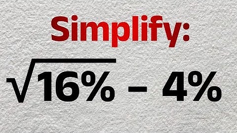 95% Failed This: Can You Simplify This Square Root Problem? | Percentage Trick -SAT, ACT, GCSE Maths