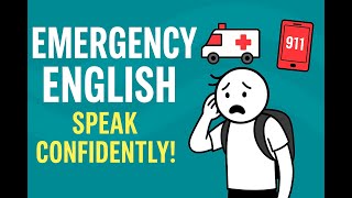 Emergency English Phrases - Speak Confidently in Real-Life Situations ESL Vocabulary