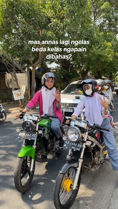 ninja ss yang bawa anak sekolah cewek lagi