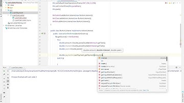 Part#2  Java GUI โปรแกรมคำนวณอัตราเงินผ่อน #Java #intellij IDEA