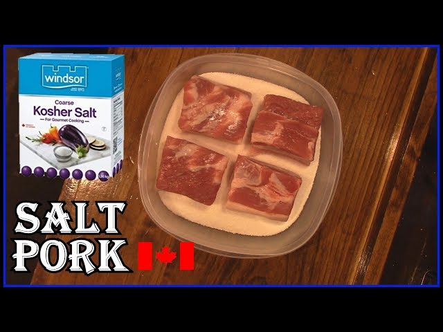 How To Make Salt Pork - So Easy To Do 
