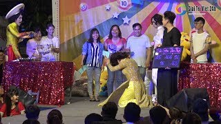 Lô tô show: Dương Thanh Vàng chửi Lộ Lộ té tát..không kịp vuốt mặt phải "quỳ lạy" làmkhán giả reo hò