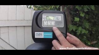 Set the Time on Pure Elements Water System - When Display is Flashing