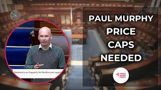 Paul Murphy: Demands Price Caps and Mass Day of Action