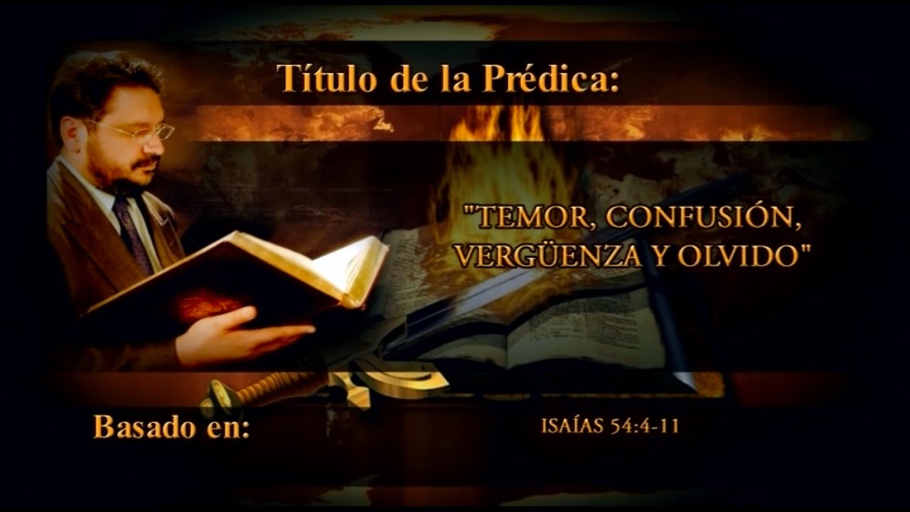 TEMOR, CONFUSIÓN, VERGÜENZA Y OLVIDO