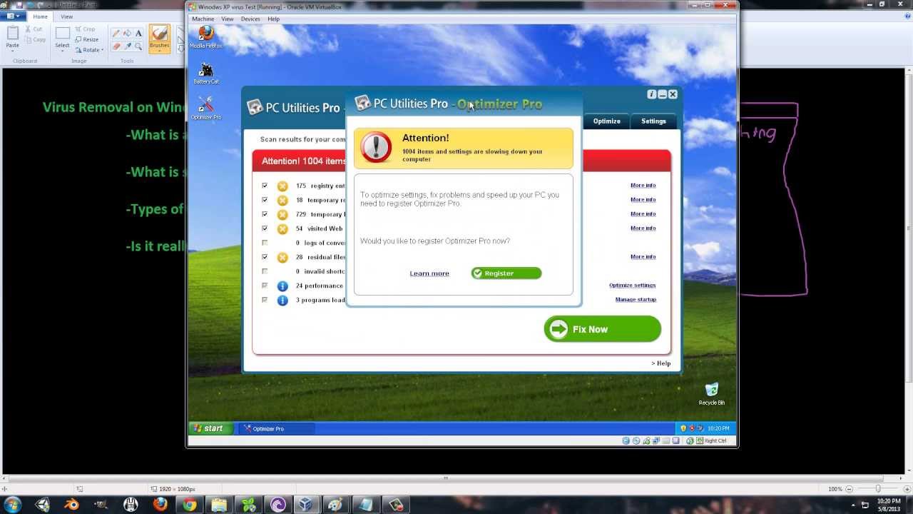 Virus Detection and Removal Tutorial Windows XP (Works with Vista and