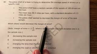 NC Math 3 Released EOC, #30