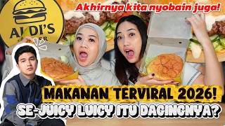 Nyobain Aldis Burger Nya Aldi Taher Dagingnya Juicy Luicy Mahalini Rizky Febian Bisa Pesen Online