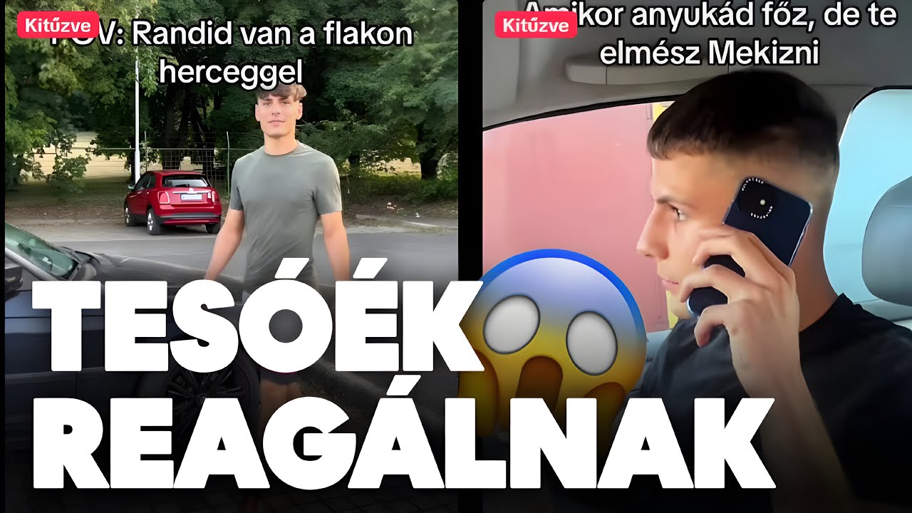 😱 REAGÁLTUNK A LEGNÉZETTEBB TIKTOK VIDEÓINKRA | TESÓÉK REAGÁLNAK 👀