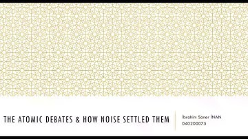 İbrahim Soner İnan - EHB 334E - Random Signals and Noise - Term Presentation