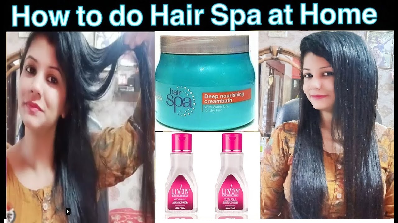 L'oreal spa घर पर कैसे करें|Hair Spa Easy Steps Hindi|Loreal hair treatment  - YouTube