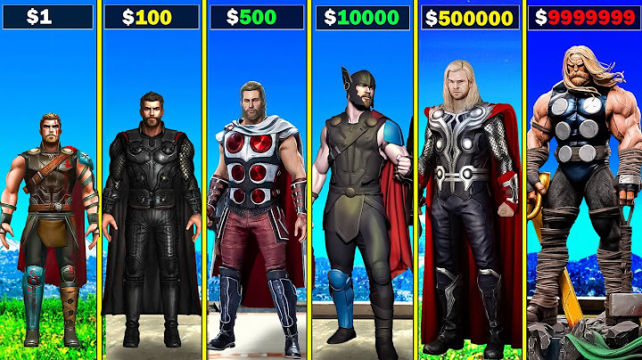 GTA 5 : $1 THOR into $1,000,000,000 THOR NEW in GTA 5!