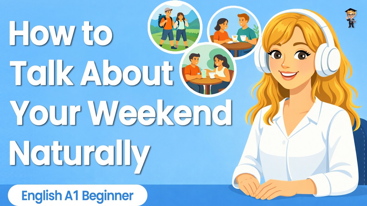 How Was Your Weekend? | Natural Conversations for A1 Beginners! | English Podcast