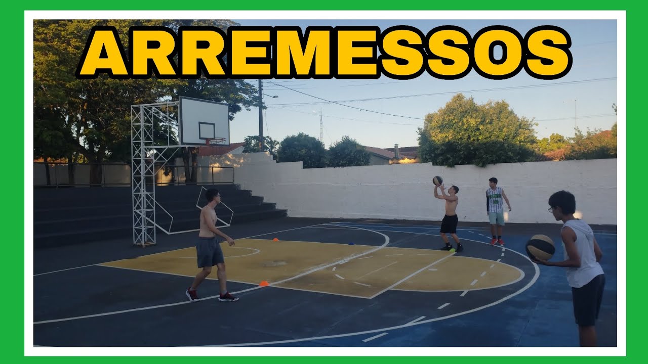 TREINO DE ARREMESSOS - MELHORES SEUS ARREMESSOS NO BASQUETE - YouTube