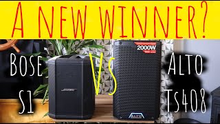 Bose s1Pro VS Alto TS408  - A new winner in portable speakers?