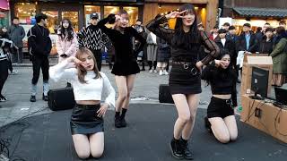 190118 #업보트네오걸즈(Upvote_neoGirls) 5 - RBB @DPOP Studio 홍대Busking[직캠 by shinlim]