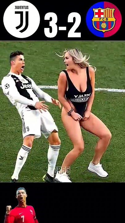 Juventus vs Barcelona UCL Imaginary Match Ronaldo vs Messi #football​ #ronaldo​#messi​#ucl​#shorts​