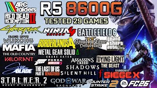 Ryzen 5 8600G in late 2025 : Test in 29 Games - Gaming Test in 2025 screenshot 1