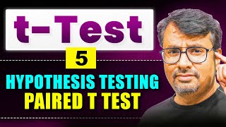 Paired t - Test Explained | Hypothesis Testing Made Easy | By GP Sir