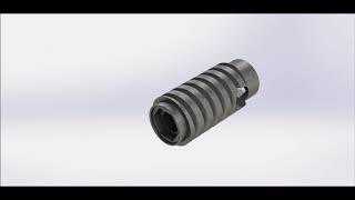 Solidworks tornillo hexagonal