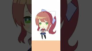 ignore why i act childish on the text #ddlc
