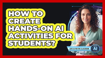 How to create hands-on AI activities for students?