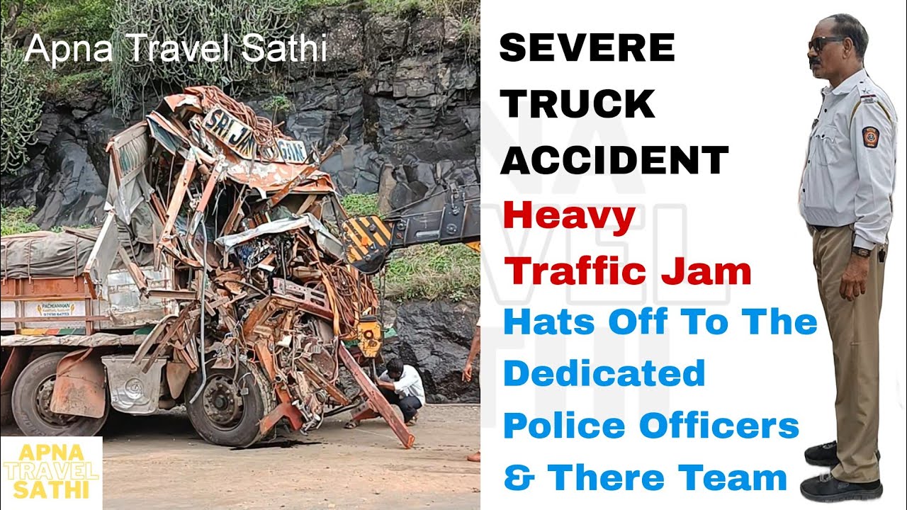 Severe Road Accident | Heavy Traffic Jam | Brilliant Police Officers | Apna Travel Sathi | Kannad