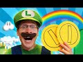 Luigi in Quarantine - Homemade Super Mario Bros Level In Real Life