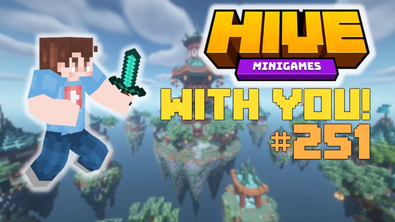 BEDWARS - Minecraft Hive Minigames WITH YOU #251 - YouTube