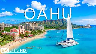 Oahu 8K UHD – Stunning Beaches, Iconic Waikiki & Tropical Island Beauty with Relaxing Music