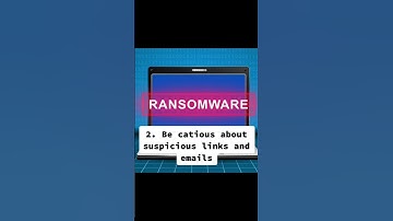 4 steps how not to get infected by ransomware #shorts