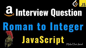 Amazon Interview Technical Question - Sliding Window - Roman To Integer - Leetcode