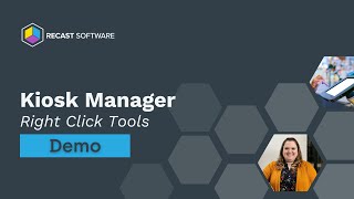 Right Click Tools Demo: Kiosk Manager