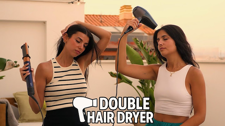 👩🏻 Outdoor Double Hair Dryer Relaxation for the Ultimate Chill [4K ASMR]