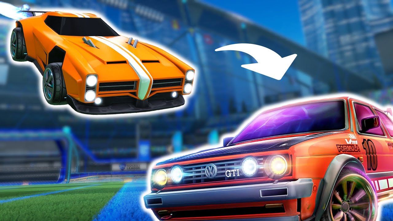 The Evolution of Rocket League Cars