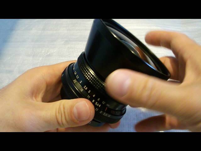 Carl Zeiss Jena FLEKTOGON mm PSix   YouTube