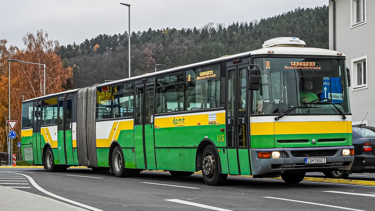 🚌 Karosa B 961E.1970 #115 (ZA-789CT) na posilovom spoji L22 v Žiline 🇸🇰 | DPMŽ s.r.o. | #2