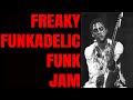 Freaky funkadelic funk jam  guitar backing track f minor