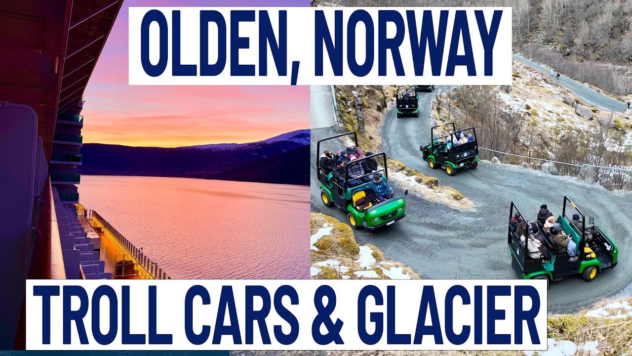Olden Excursion 🇳🇴 Briksdal Glacier & Troll Cars Review | P&O Arvia 