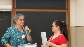 Sara Spanò kaj Francesco Maurelli pri Erasmus +