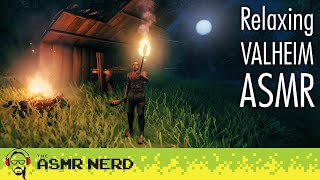 ASMR | Relaxing Valheim Gameplay (whispering, nature sounds, controller sounds 🎮) screenshot 5