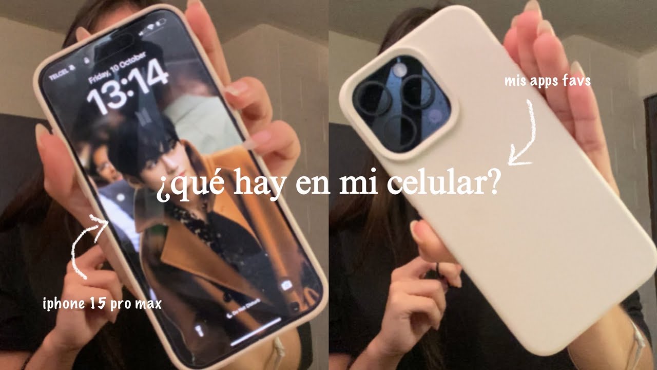 what's in my phone? 📱 tour por mi cel, apps favoritas, mis playlist, mis wallpapers y más ɞ˚‧｡⋆ৎ