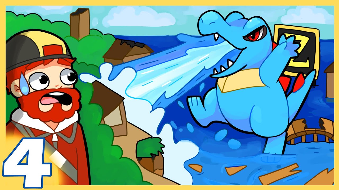 ATTACK ON TOTO TOWN! | Pixelmon PocketPixels Blue #4!