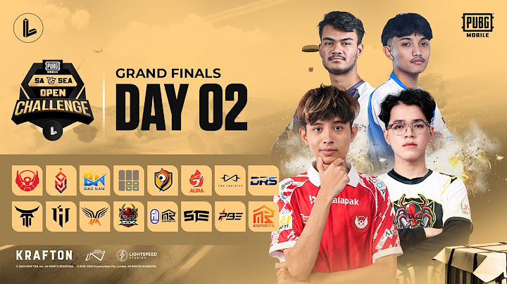 [MAPSTREAM]  LIDOMA SA VS SEA OPEN CHALLENGE | GRAND FINALS DAY 2 | #BTR #A1 #DRS #MABETEX #STE #NB