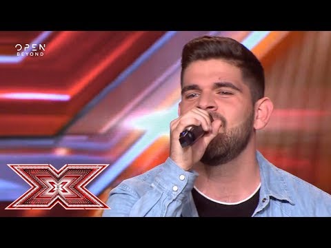 «Ρόζα» τραγουδά ο Αναστάσης Οικονόμου | Auditions | X Factor Greece 2019