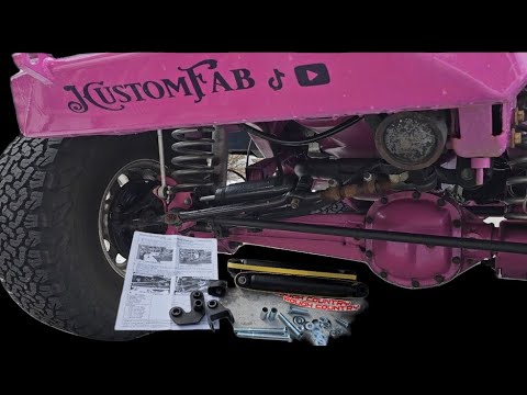 Death Wobble!! Fix Dual Steering Stabilizer for 97-06 Jeep TJ/XJ/MJ