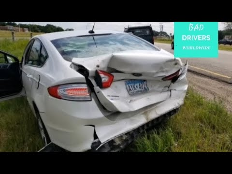 CRAZY REAR END CRASH CAUGHT ON DASHCAM - BAD DRIVERS WORLDWIDE EPISODE ...